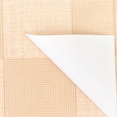 Kare Pvc Masa Örtüsü - Bej - 140x140 cm