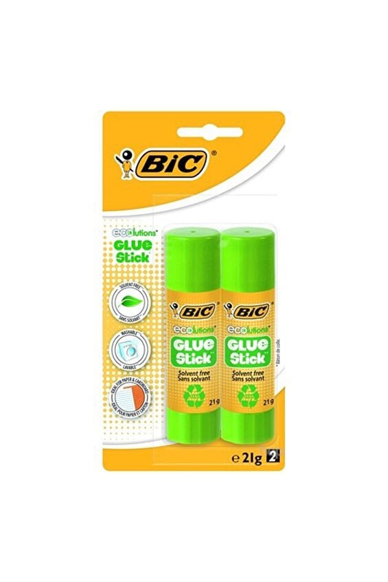 Bıc Yapıştırıcı Eco Glue Stıck 21G 2'li
