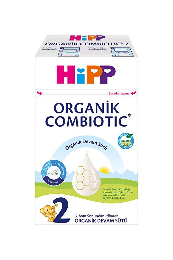 Hipp Organik Combiotic Devam Sütü 2 600 g