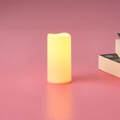 Home Led Pilli Mum - Beyaz - 10x5x5 cm