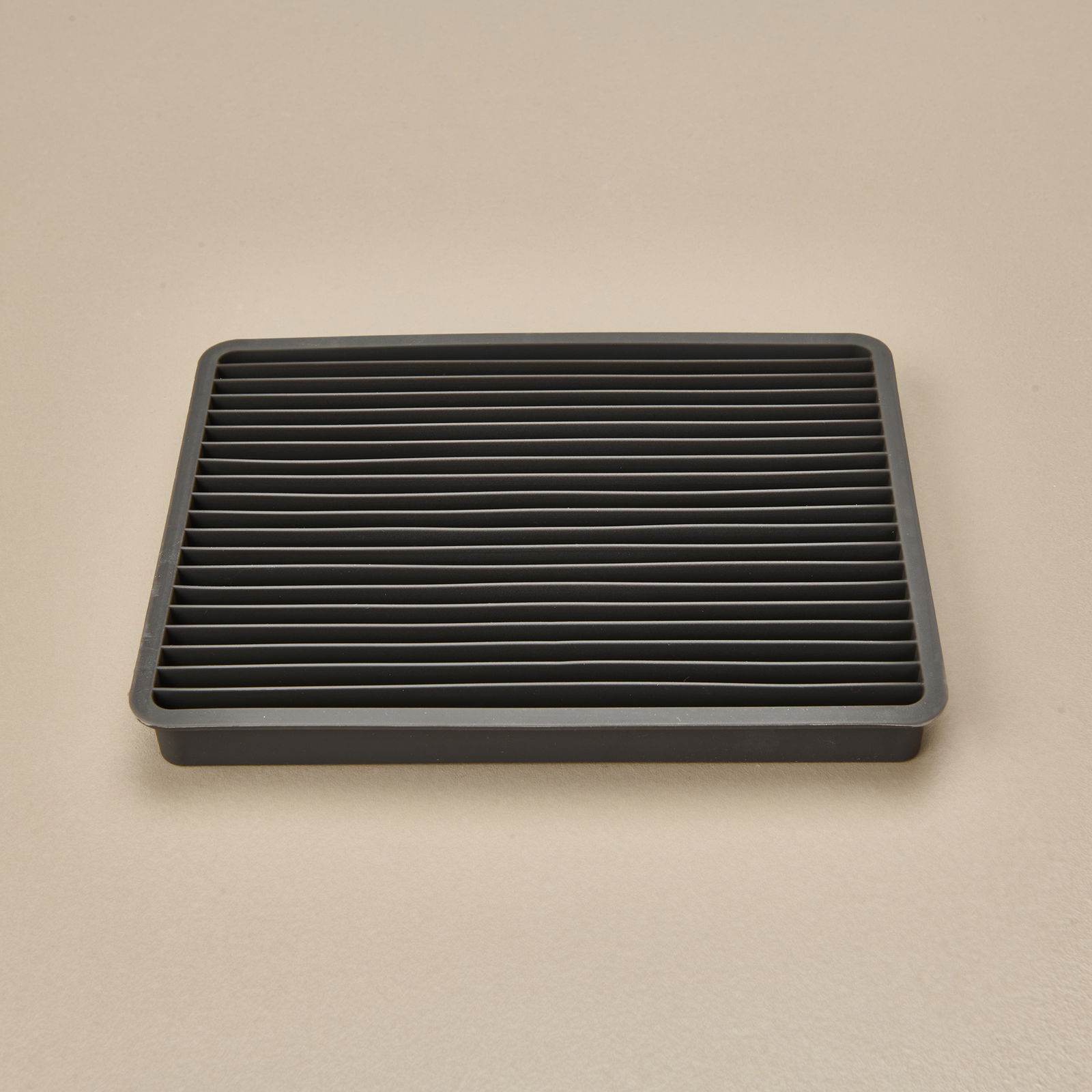 Houseware Uzun Şeritli Silikon Buz Kalıbı - Siyah - 20x14 cm