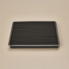 Houseware Uzun Şeritli Silikon Buz Kalıbı - Siyah - 20x14 cm