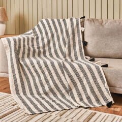 Soft Hill Koltuk Örtüsü - Siyah - 115x200 cm