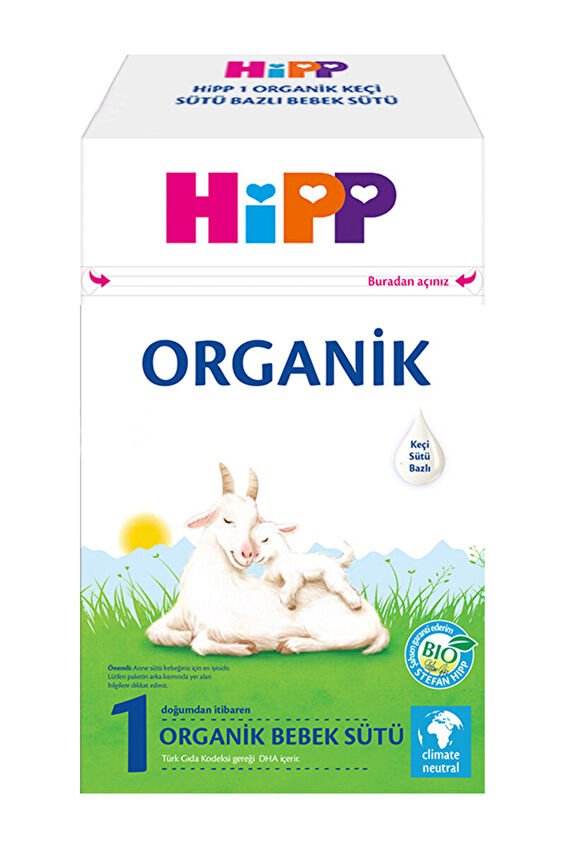Hipp 1 Organik Keçi Sütü Bazlı Bebek Sütü 400 g