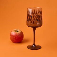 Calista 4'lü Ayaklı Bardak Seti - Siyah - 320 ml