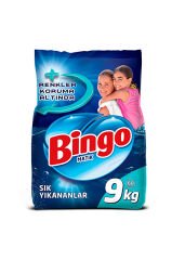 Bingo Çamaşır Deterjanı 9 Kg Sık Yıkananlar