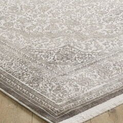 London Selenit Kaymaz Taban Tozumaz Antialerjik Halı - Gri - 120x180 cm