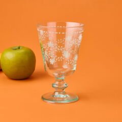 Lina Ayaklı Su Bardağı - Turkuaz - 280 ml