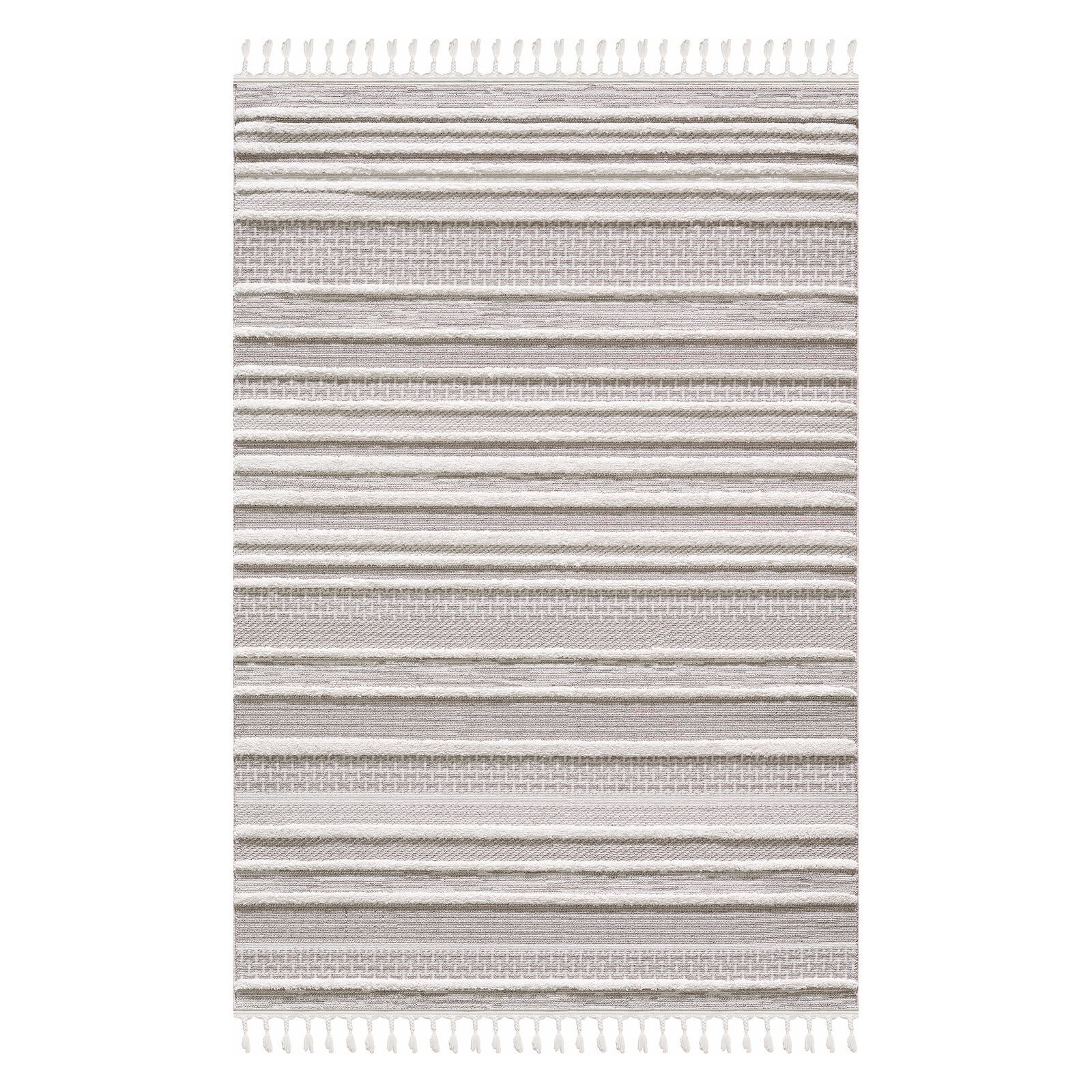 Bilbao Shale Modern İskandinav Desenli Halı - Krem - 160x230 cm