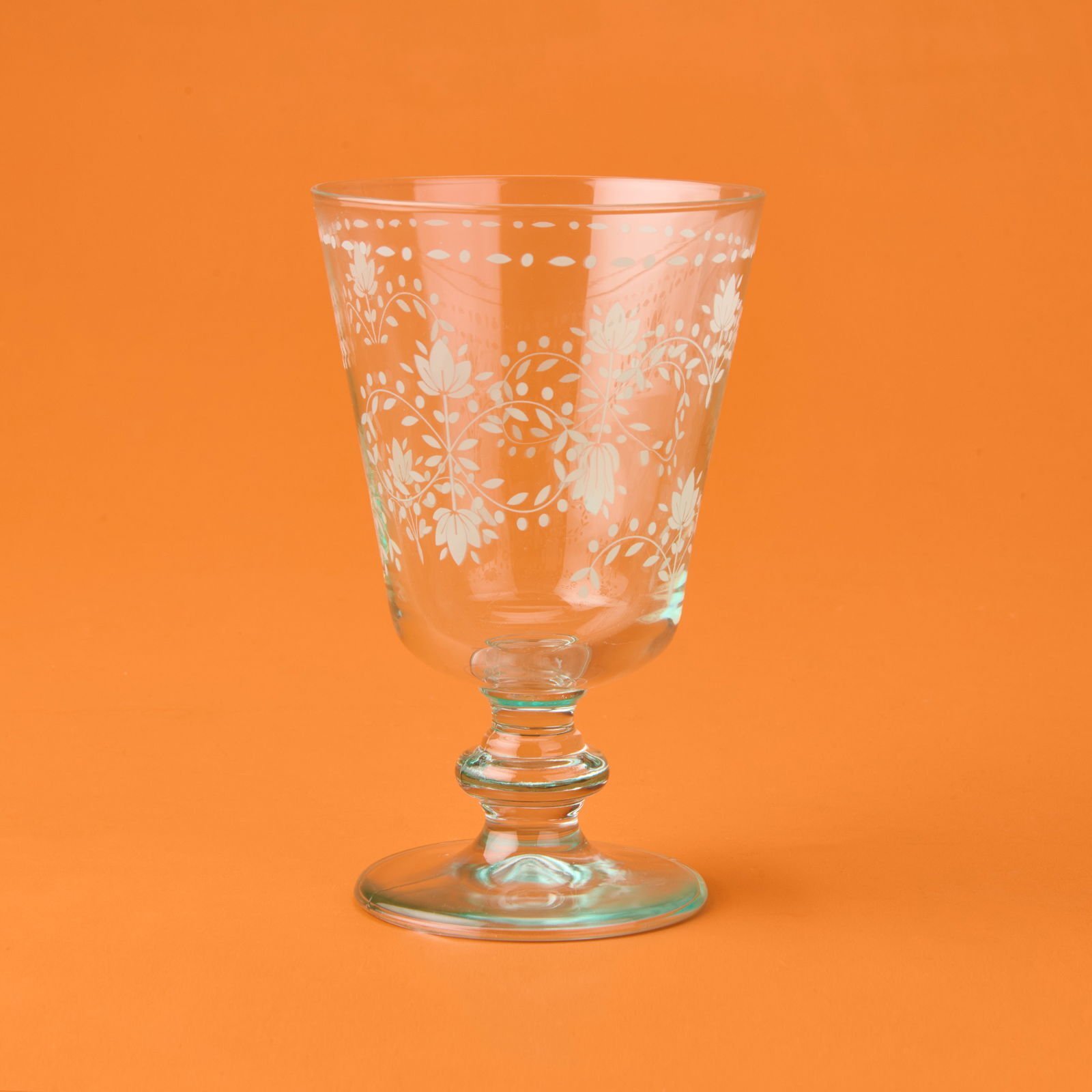 Lina Ayaklı Su Bardağı - Turkuaz - 280 ml