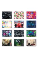 Fly Baskılı Çıt Çıt Dosya Tekli