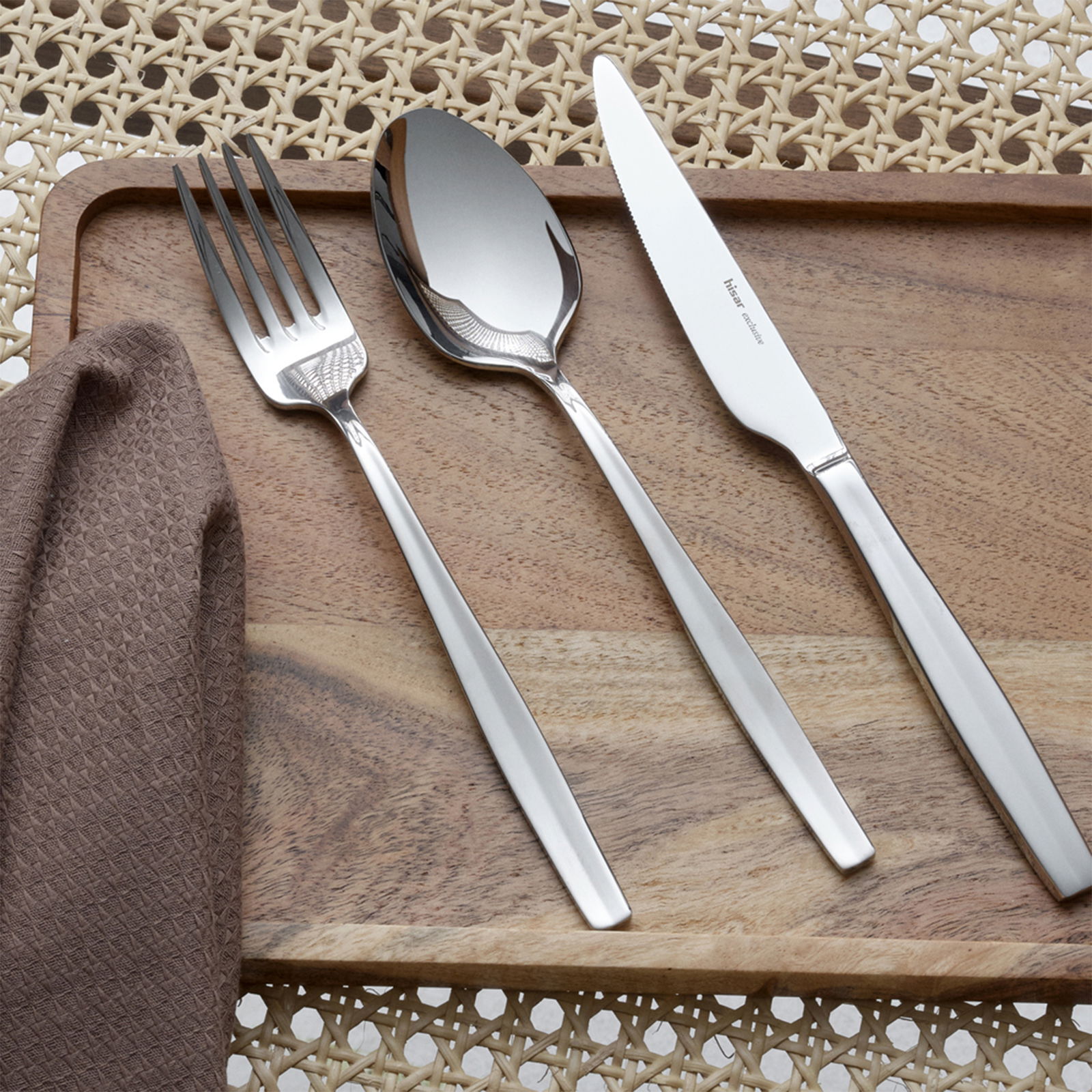 Didim 24 Parça Çatal Kaşık Bıçak Seti - Inox