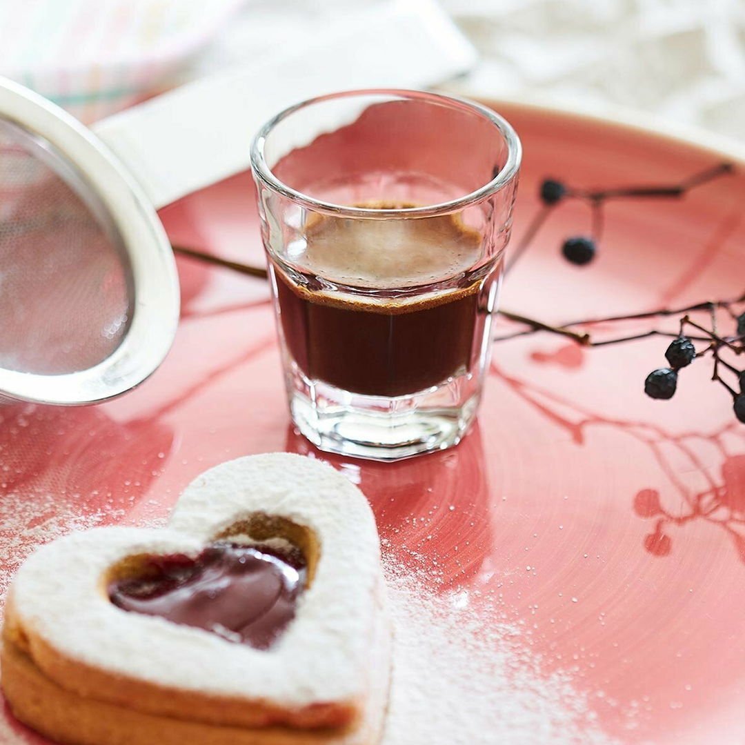 Aras 6'lı Kahve Yanı Su Bardağı - 45 ml