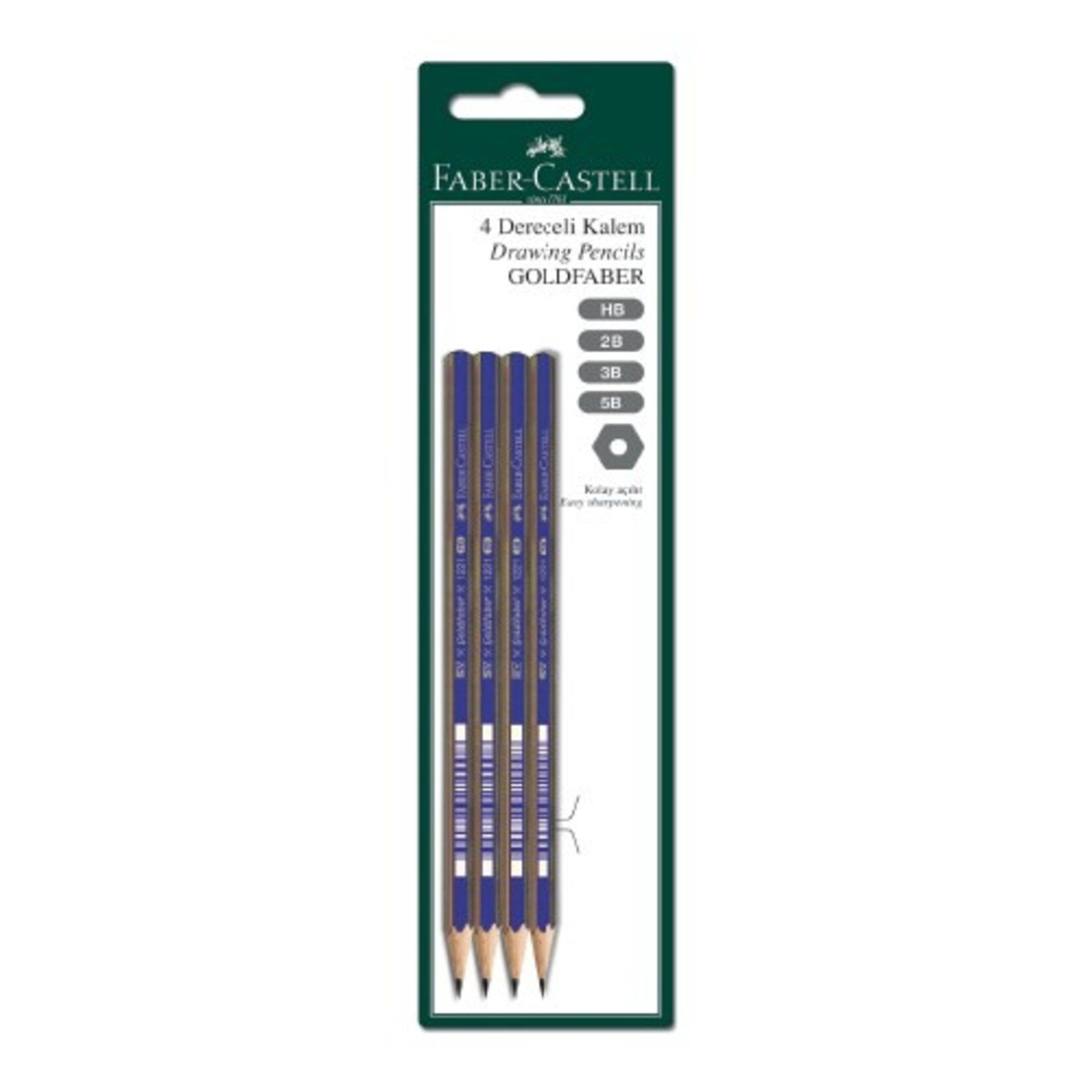 Faber Castell Gold Dereceli HB 2B 3B 5B