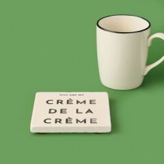 Kitchen Creme De La Creme Bardak Altlığı - Renkli - 10 cm