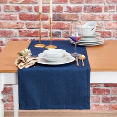 Home Olympos Runner VR18478 - Lacivert - 40x150 cm