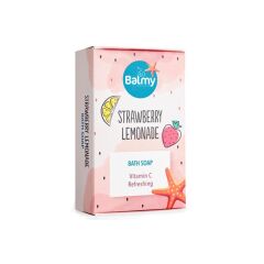 Balmy Çilek Limon Esanslı Katı Sabun 110G