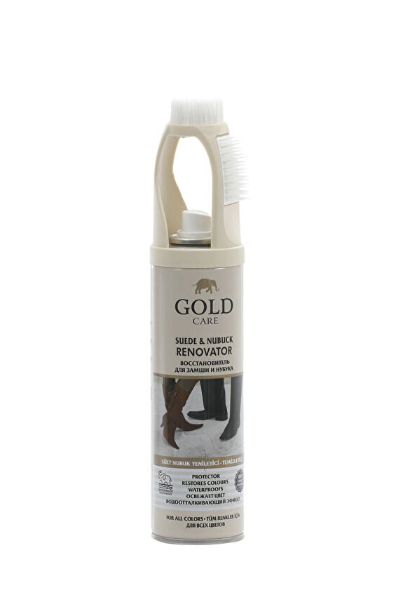 Goldcare Ayakkabı Boyası Sprey Nubuk 200 ml Naturel