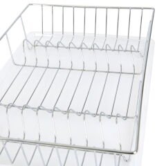 Tek Katlı Bulaşıklık - Krom