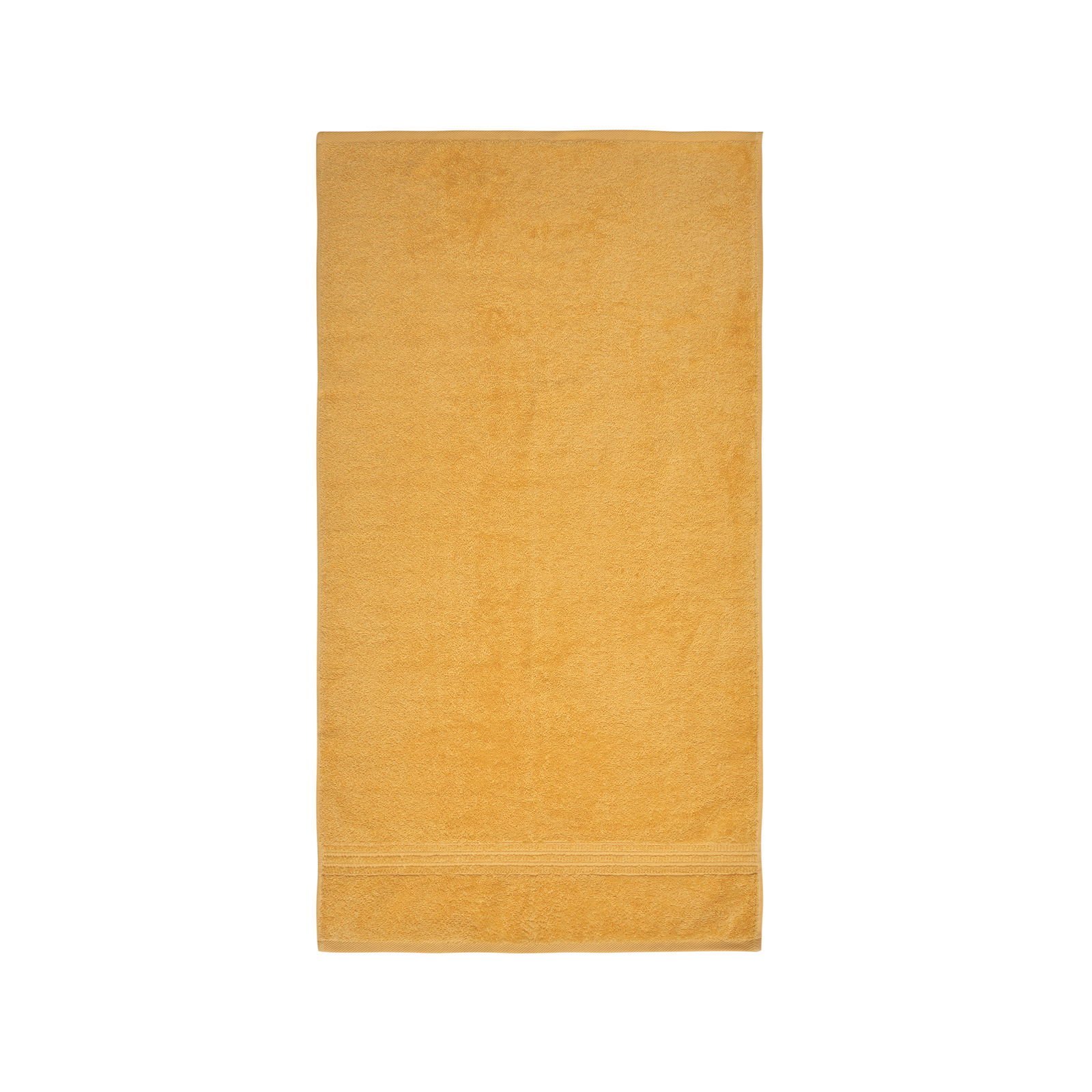 Organik Pamuk Banyo Havlusu - Sarı - 70x130 cm