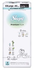 Sleepy Bio Natural 2'li Fırsat Paketi Xxl (7) 40 Adet Bebek Bezi