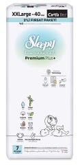 Sleepy Bio Natural 2'li Fırsat Paketi Xxl (7) 40 Adet Bebek Bezi