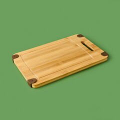 Bambu Kesim Tahtası - Açık Kahverengi - 22x33 cm