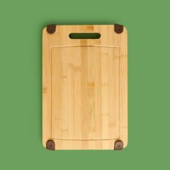 Bambu Kesim Tahtası - Açık Kahverengi - 24x35 cm