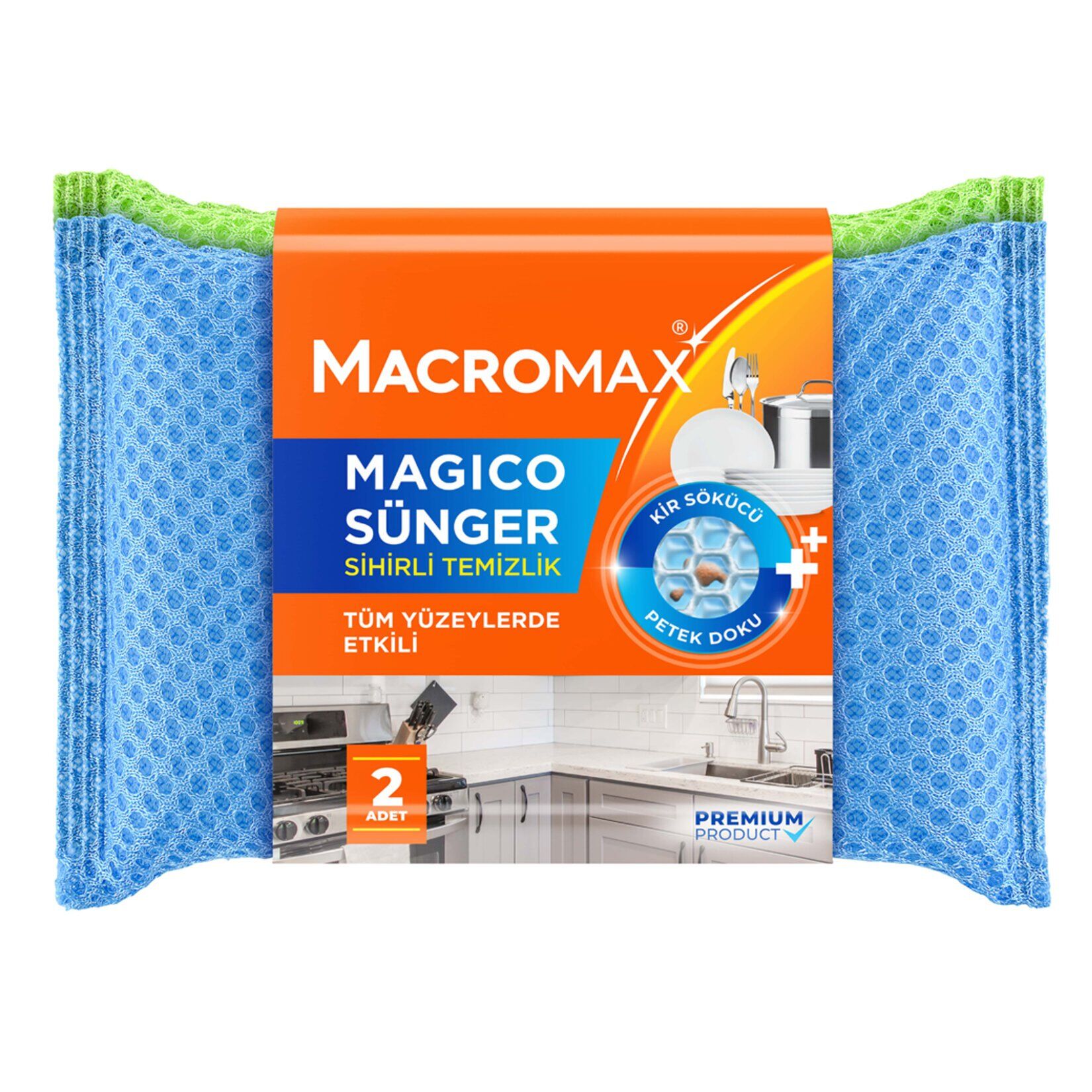 Macromax Magico Sünger 2'li