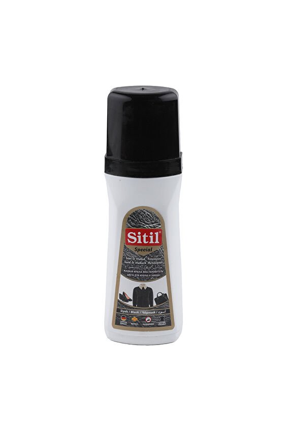 Sitil Ayakkabı Boyası Süet Likit 100 ml Siyah