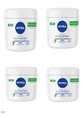 84547 NIVEA ALOE VERA EL VE VÜCUT BAKIM KREMİ  4 ADET
