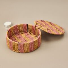 Living Earthy Hues Saklama Kutusu - Bej - 15x5 cm
