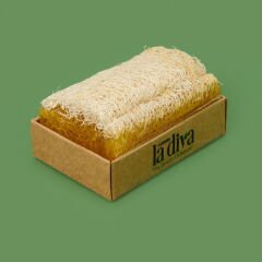 Diva Kükürtlü Kabak Lifli Sabun - Kahverengi - 130 gr