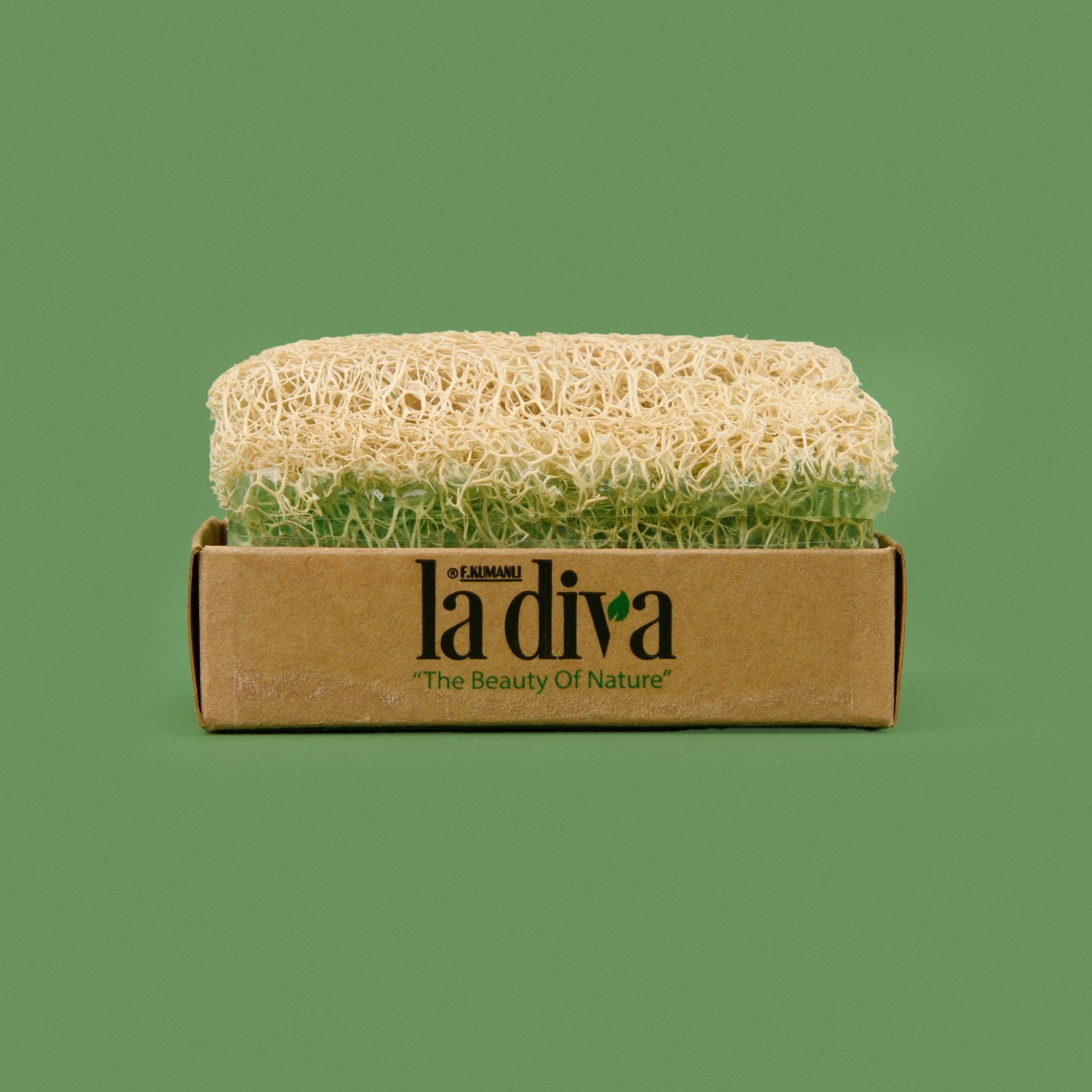 Diva Aloe Vera Kabak Lifli Sabun - Yeşil - 130 gr