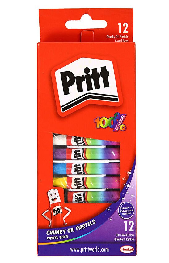 Pritt 12'Li Pastel Boya