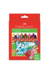 Faber Castell Pastel 12 Renk (Pastel Tutucu Hed)
