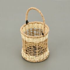 Deco Fuego Mumluk - Bej / Krem - 13x14 cm
