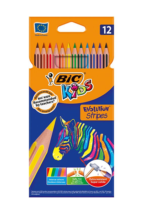BIC Kids 12'li Kuru Boya