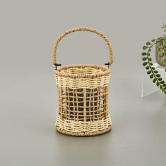 Deco Fuego Mumluk - Bej / Krem - 13x14 cm