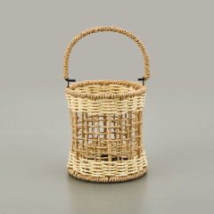 Deco Fuego Mumluk - Bej / Krem - 13x14 cm