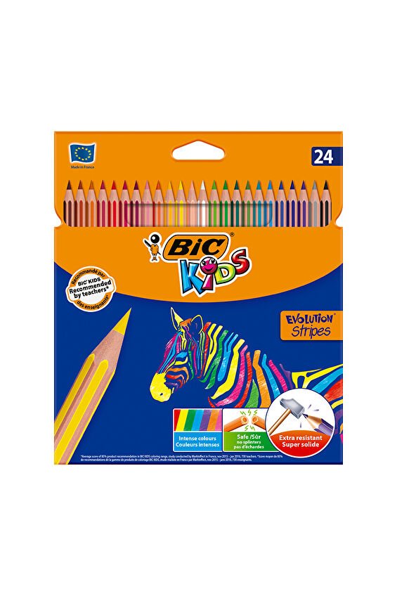 BIC Kids 24'lü Kuru Boya