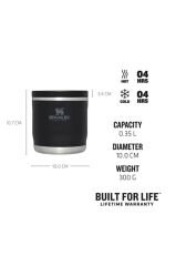 Stanley The Adventure To-Go Yemek Termosu 0,35L- Siyah