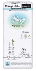 Sleepy Bio Natural 2'li Fırsat Paketi Xl (6) 46 Adet