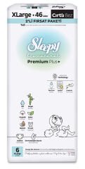 Sleepy Bio Natural 2'li Fırsat Paketi Xl (6) 46 Adet