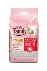 Pets Family Kedi Kumu Naturel İnce Bentonit 5L