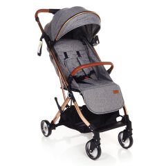 Coupe Baston Bebek Arabası Tek Elle Katlanır 0-15 Kg Gri 1 Adet