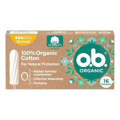 Ob Organıc Normal Tampon 16'lı