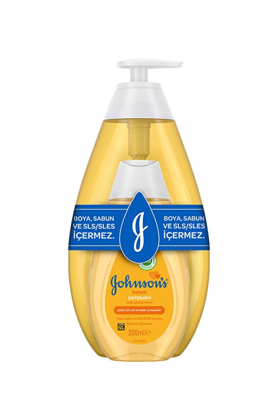 Johnson's Baby Şampuan 750 ml + 200 ml Avantaj Paket