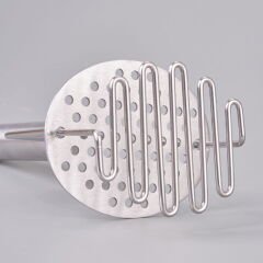 2 Katlı Patates Ezici - Gri - 34 cm