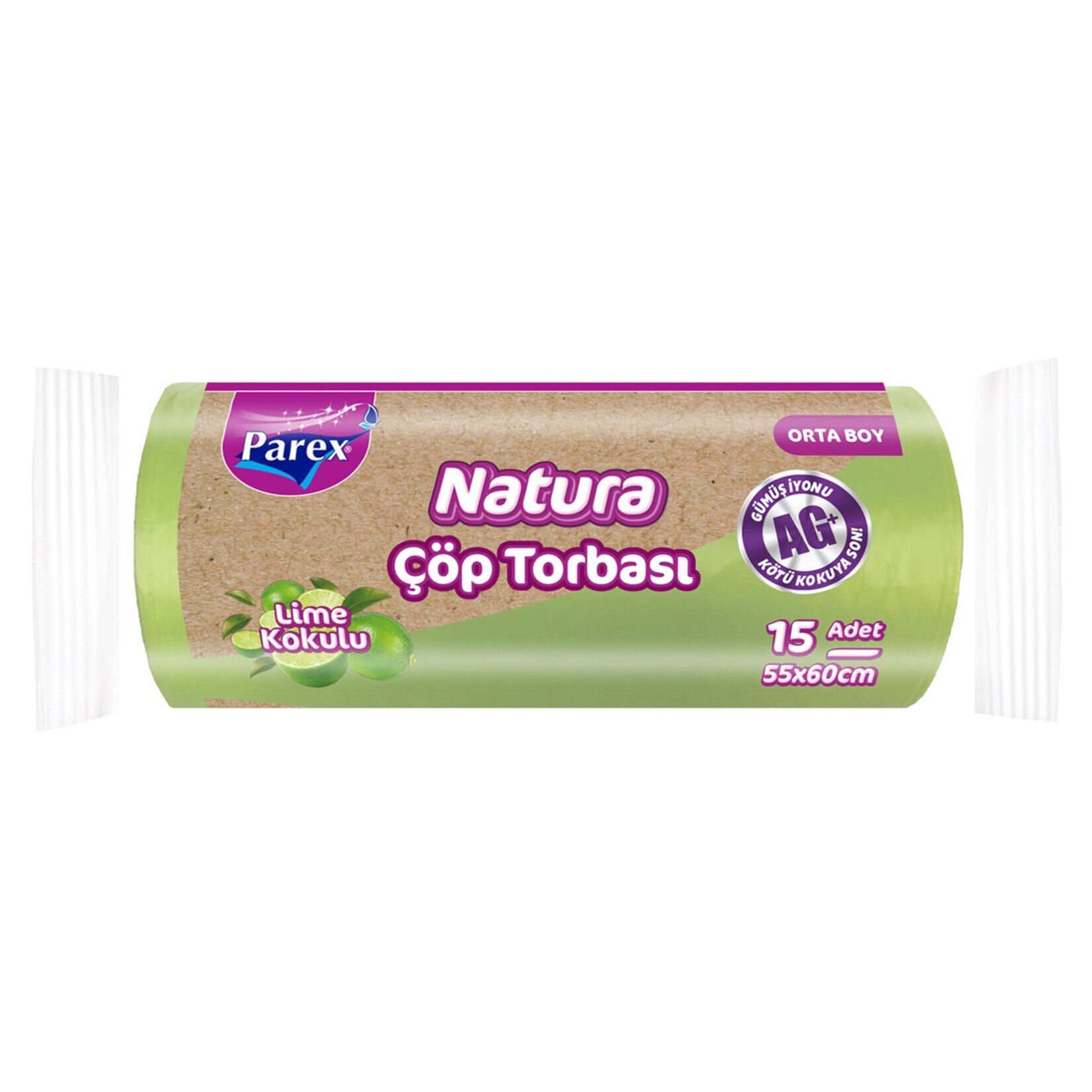 Parex Natura Çöp Torbası Orta Boy 15'li